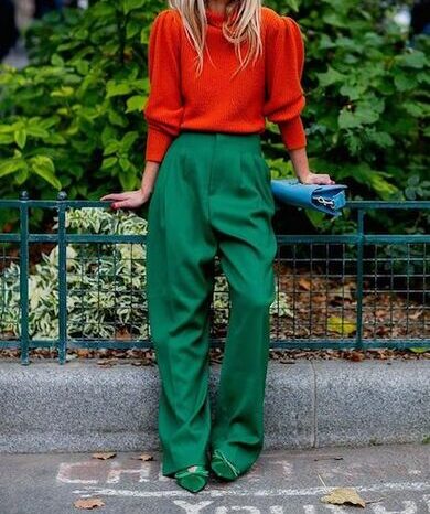 come abbinare i colori complementari nell'abbigliamento