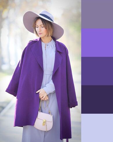 come abbinare i colori simili nell'abbigliamento